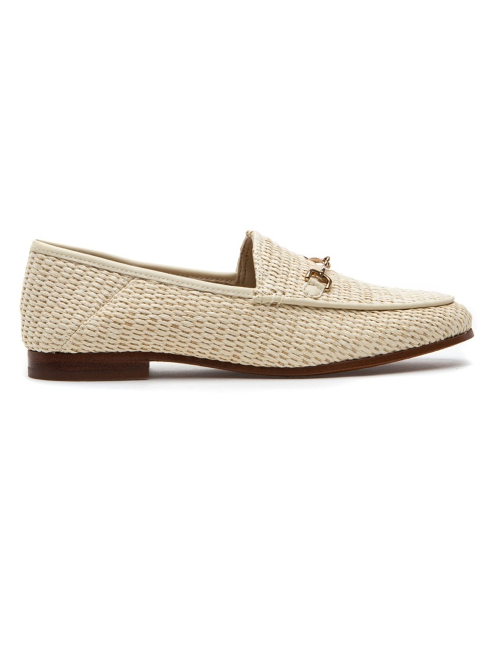 SAM EDELMAN LORAINE LOAFER LINEN RAFFIA - Picture 2 of 6